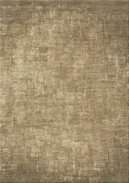 attitude 10238-goldig - handgefertigter Teppich,  tibetisch (Indien), 100 Knoten Qualität